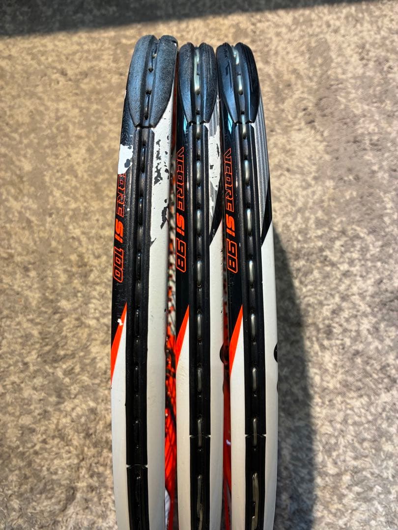 テニスラケット 3本セット　VCORE Si 98 100