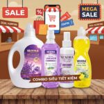 🔥 **COMBO SIÊU TIẾT KIỆM 4 IN 1 – GIẢI PHÁP TOÀN DIỆN CHO NHÀ CỬA** 🔥 Combo 4 sản phẩm gồm nước giặt, nước lau sàn, xịt xả vải khô và nước rửa chén giúp làm sạch toàn diện từ quần áo đến không gian sống. Giặt sạch sâu, khử mùi hiệu quả, lưu hương thơm lâu, an toàn cho da tay. Sự kết hợp hoàn hảo giúp tiết kiệm chi phí, tiện lợi sử dụng mỗi ngày, mang lại không gian sống sạch sẽ, thơm mát và dễ chịu cho cả gia đình. 👉 Lựa chọn thông minh cho mọi gia đình hiện đại!